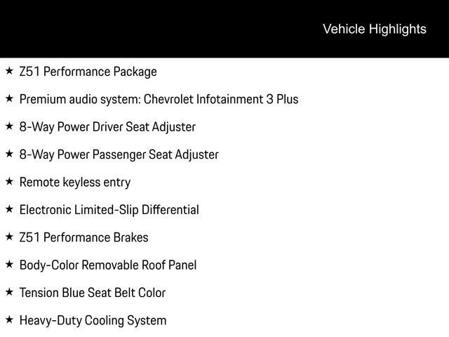 2023 Chevrolet Corvette Stingray 1LT