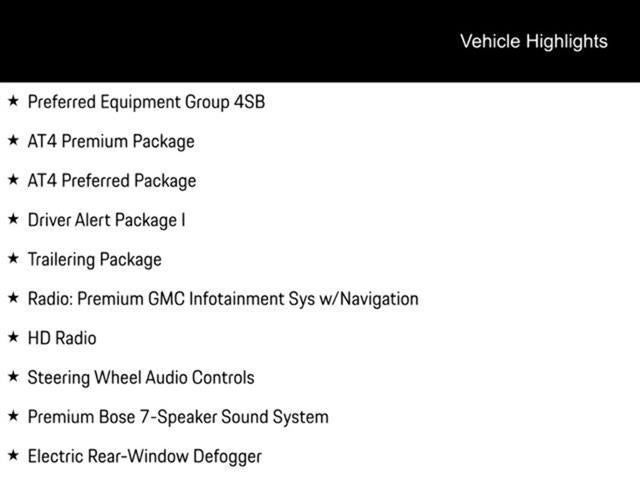 2020 GMC Sierra 1500 AT4