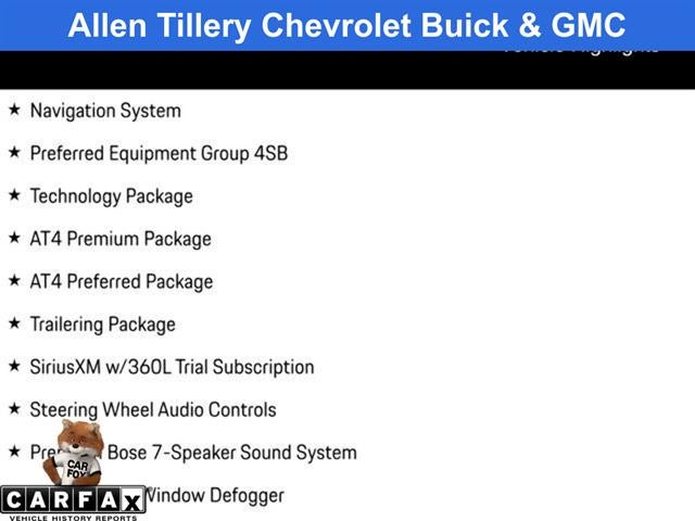 2025 GMC Sierra 1500 AT4