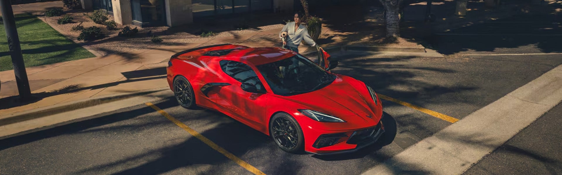 2027 Chevrolet Corvette Stingray rear three-quarter