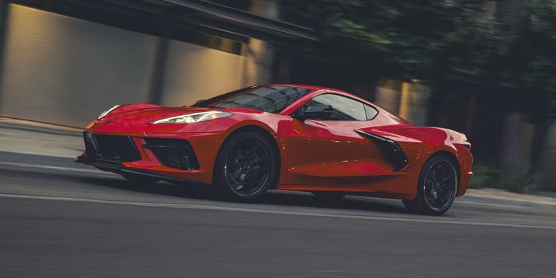 2027 Chevrolet Corvette Stingray profile