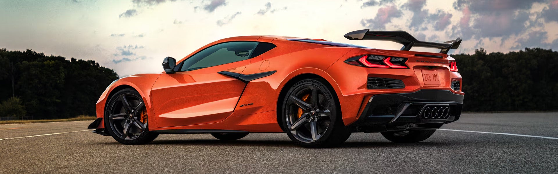 2027 Chevrolet Corvette Z06 front three-quarter