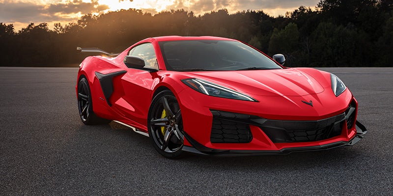 2027 Chevrolet Corvette Z06 wheel and carbon-ceramic brake detail