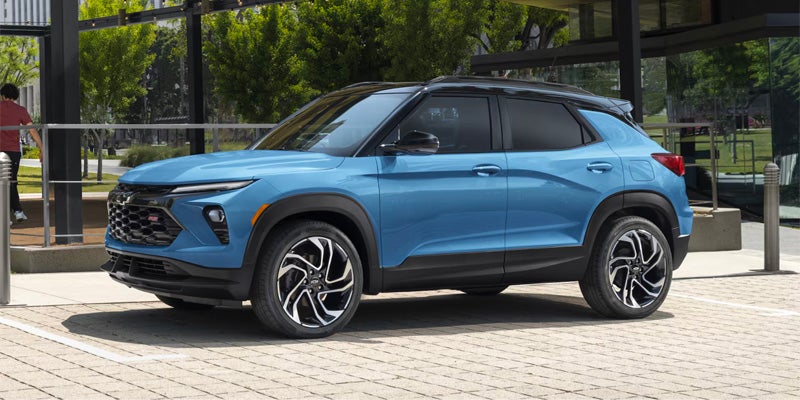 2026 Chevrolet Trailblazer exterior parked outside a building
