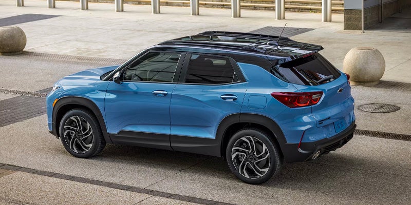 2026 Chevrolet Trailblazer exterior rear three-quarter view