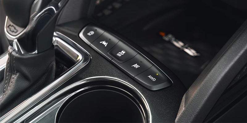 2026 Chevrolet Trailblazer interior center console and drive mode controls