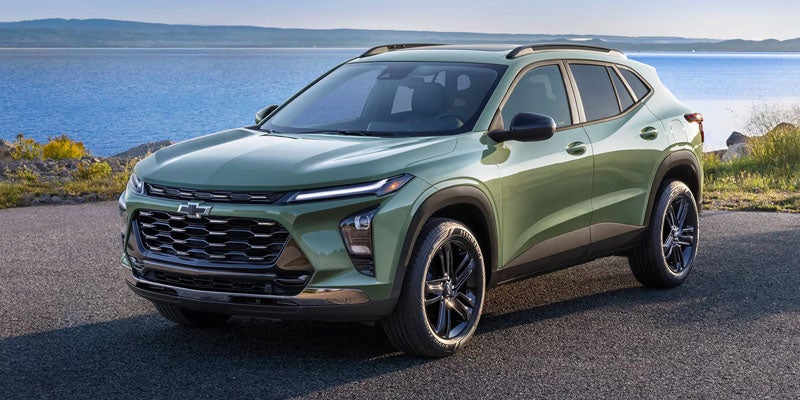 2026 Chevrolet Trax subcompact SUV, front three-quarter view