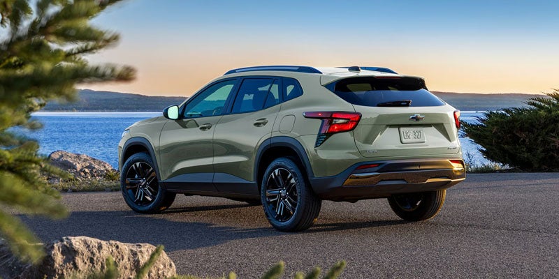 2026 Chevrolet Trax subcompact SUV, profile view