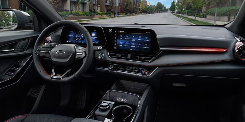 2027 Chevrolet Equinox interior dashboard and center touchscreen