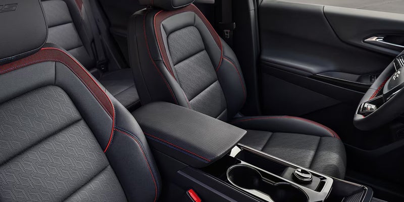 2027 Chevrolet Equinox front seats and center console