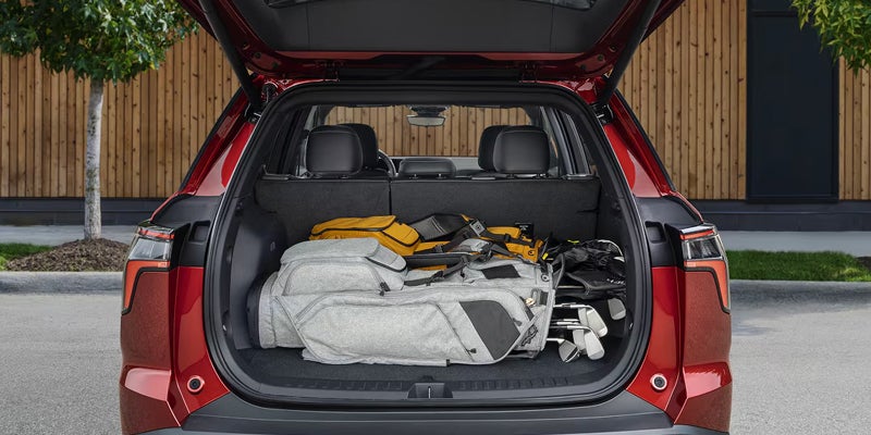 2027 Chevrolet Equinox front seats and center console