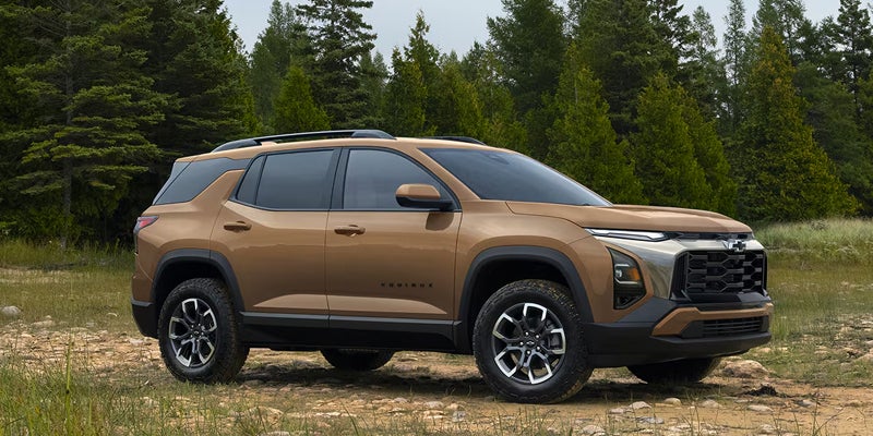 2027 Chevrolet Equinox exterior three-quarter view