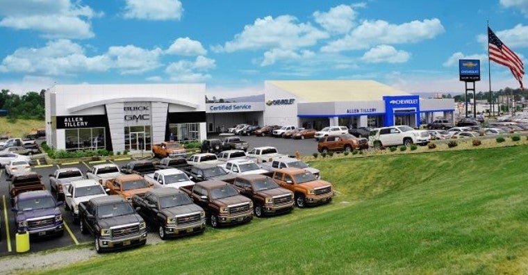 Front of Allen Tillery Auto Chevrolet in HOT SPRINGS, HOT SPRINGS