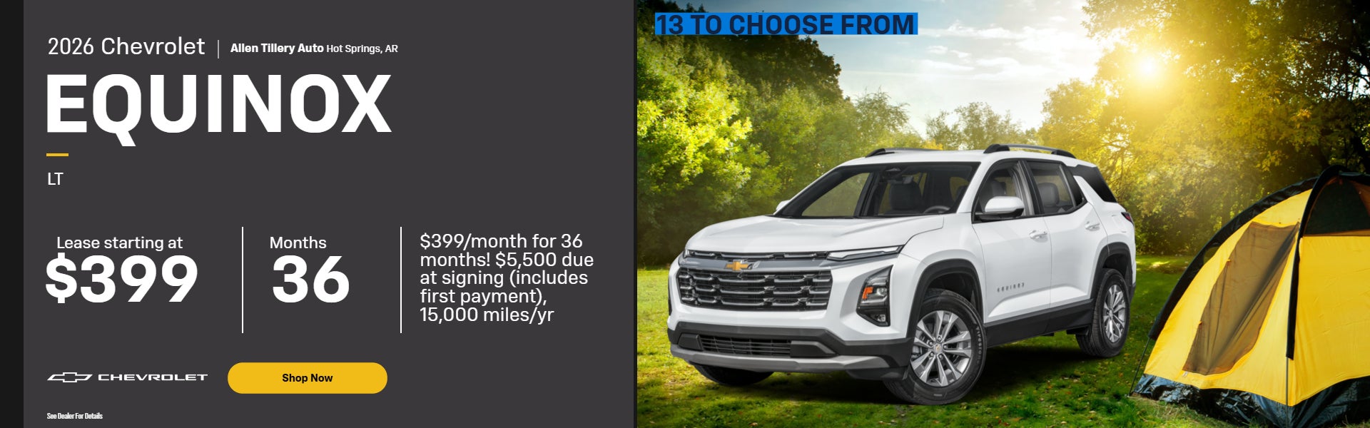 June 26 Equinox Lease