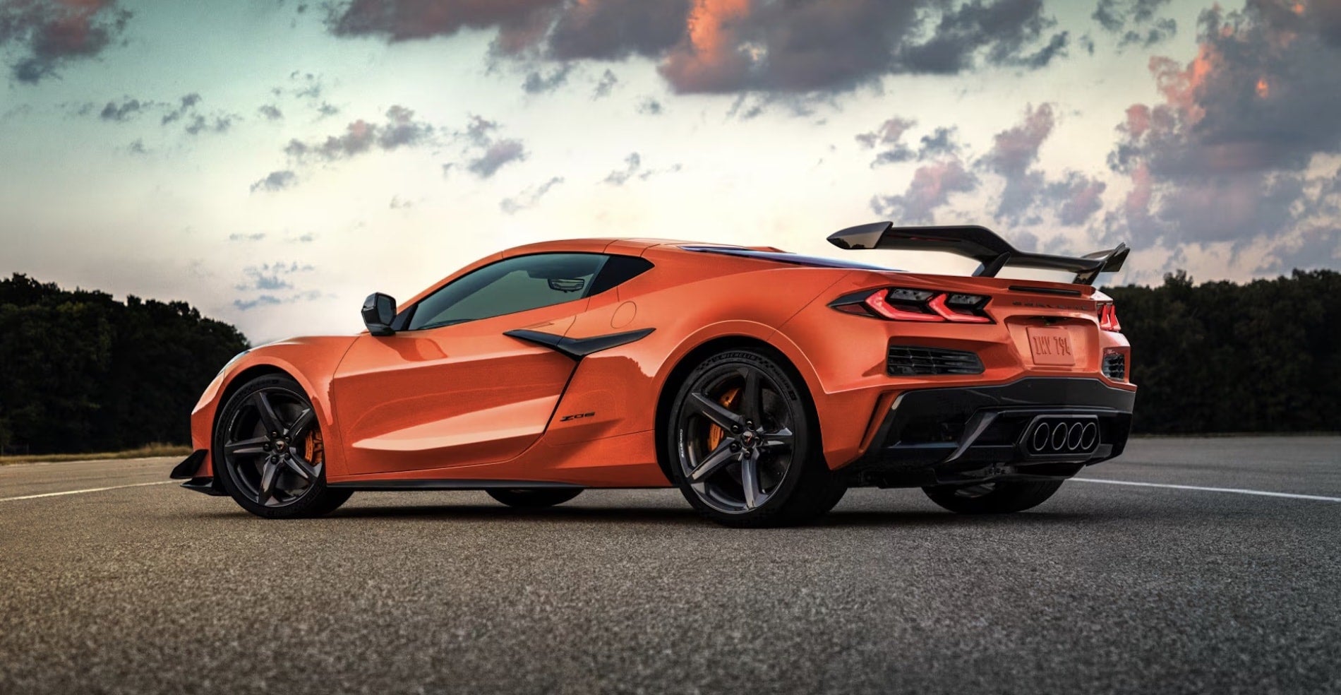 2027 Chevrolet Corvette Z06 at the service drive