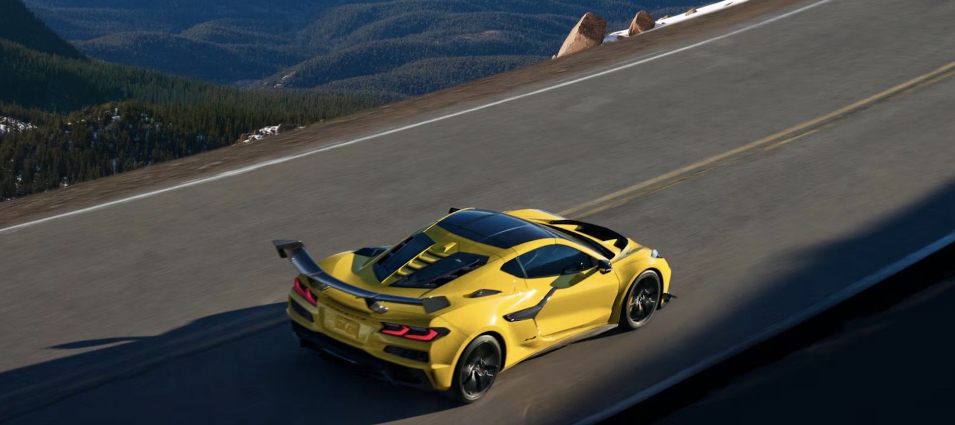 2027 Chevrolet Corvette ZR1 rear three-quarter